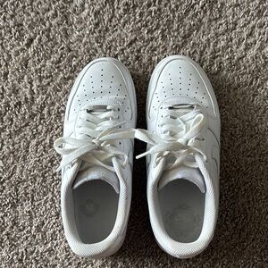 Nike White Air Force 1 Low-Top Sneakers. Gently Used.